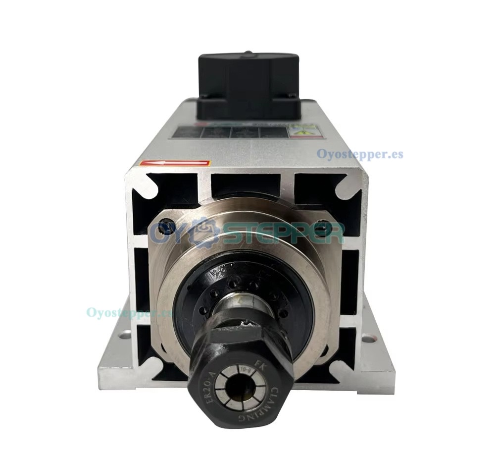 Kit de husillo CNC de 3,5kW ER20 18000rpm con VFD de 3,7kW y 13 pinzas ER20
